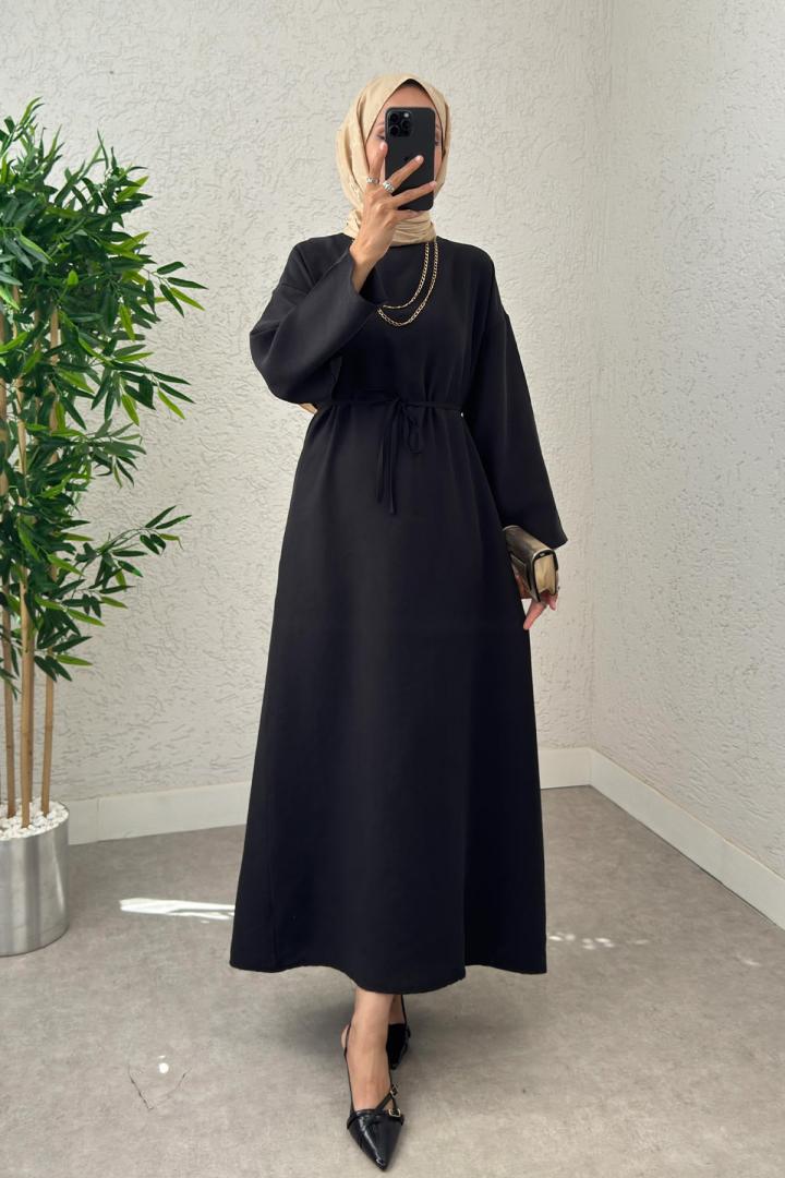 Sultan Basic Elbise 0001 - SİYAH |  