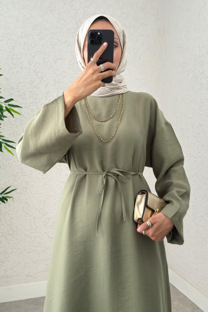 Sultan Basic Elbise 0001 - HAKİ | Salih Çelebi 