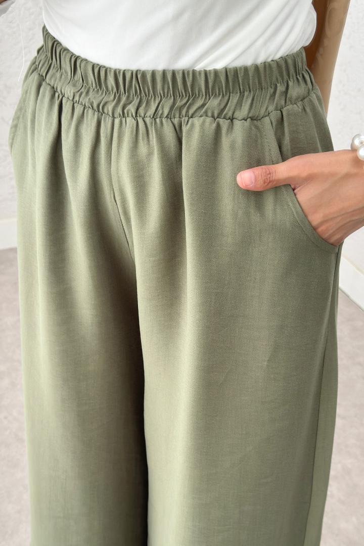 Boru Paça Pantolon 0012 - HAKİ |  