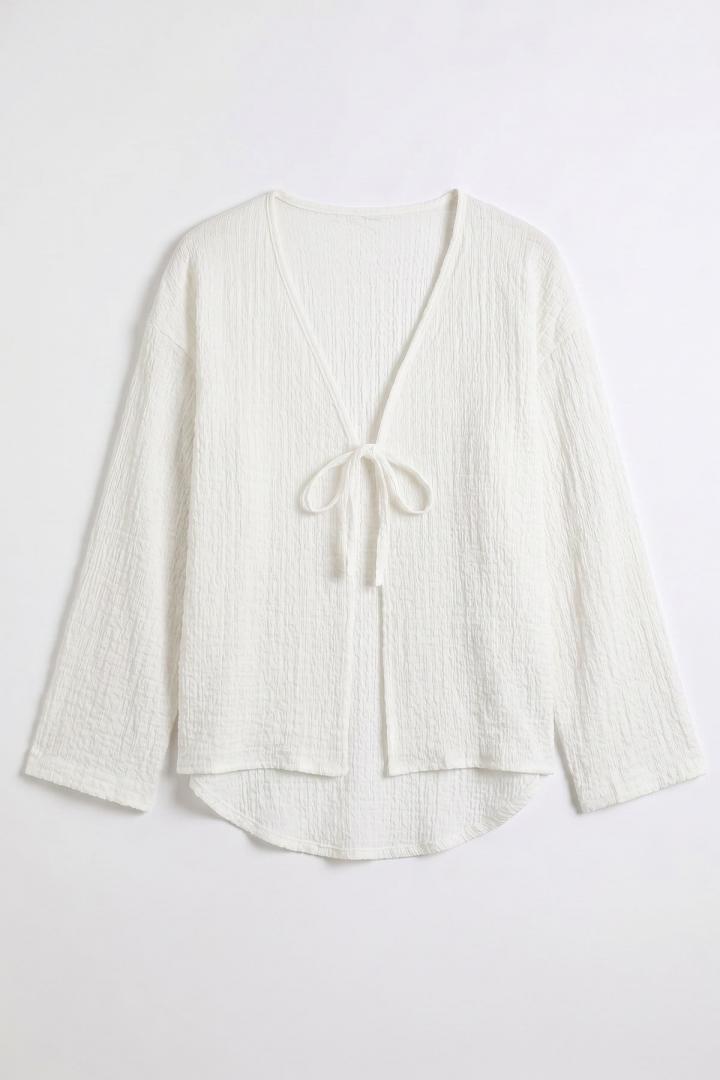 Bürümcük Kimono 2360 - BEYAZ |  