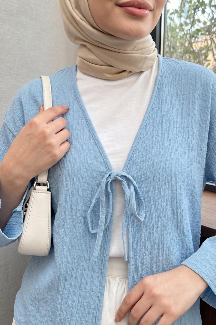 Bürümcük Kimono 2360 - MAVİ |  