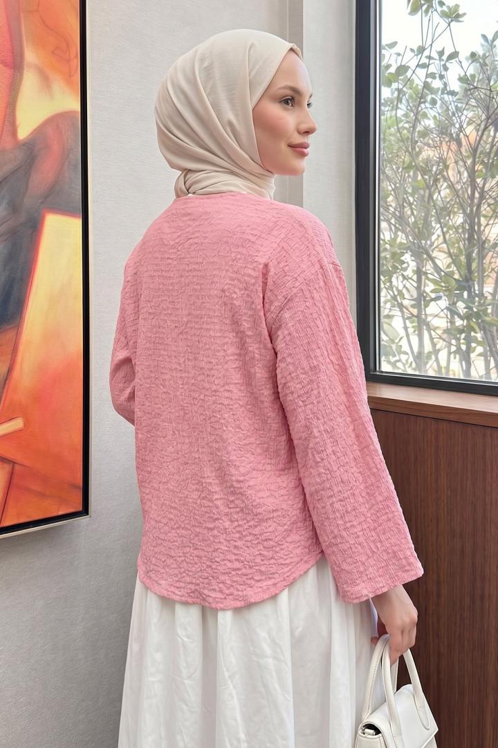 Bürümcük Kimono 2360 - PEMBE |  