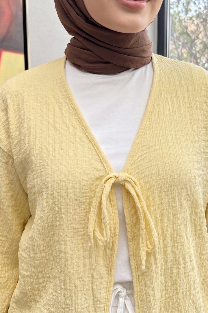 Bürümcük Kimono 2360 - SARI |  
