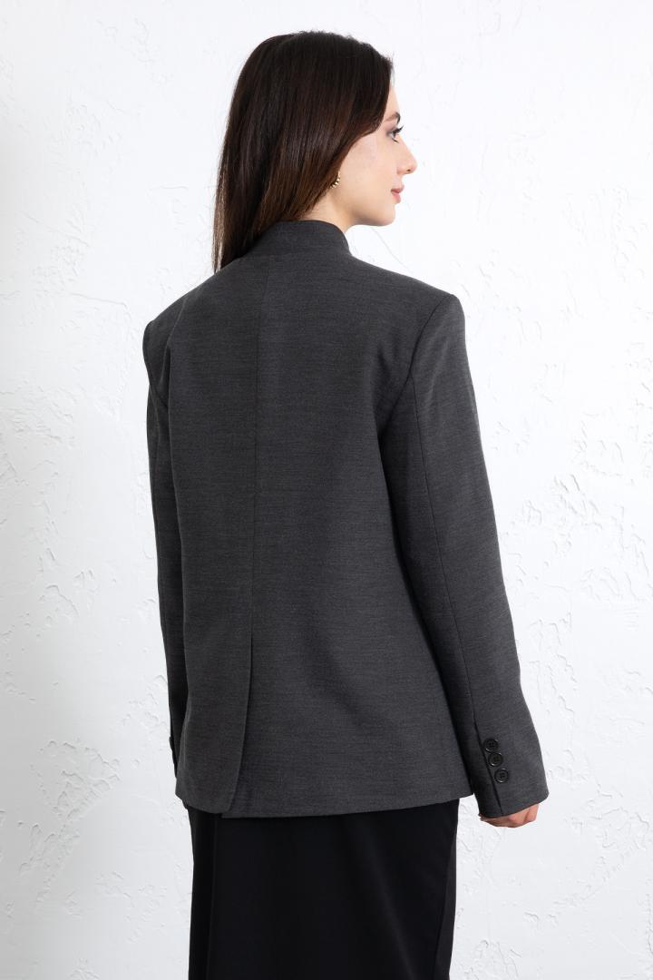 Yüksek Yaka Blazer Ceket 269013 - ANTRASİT |  