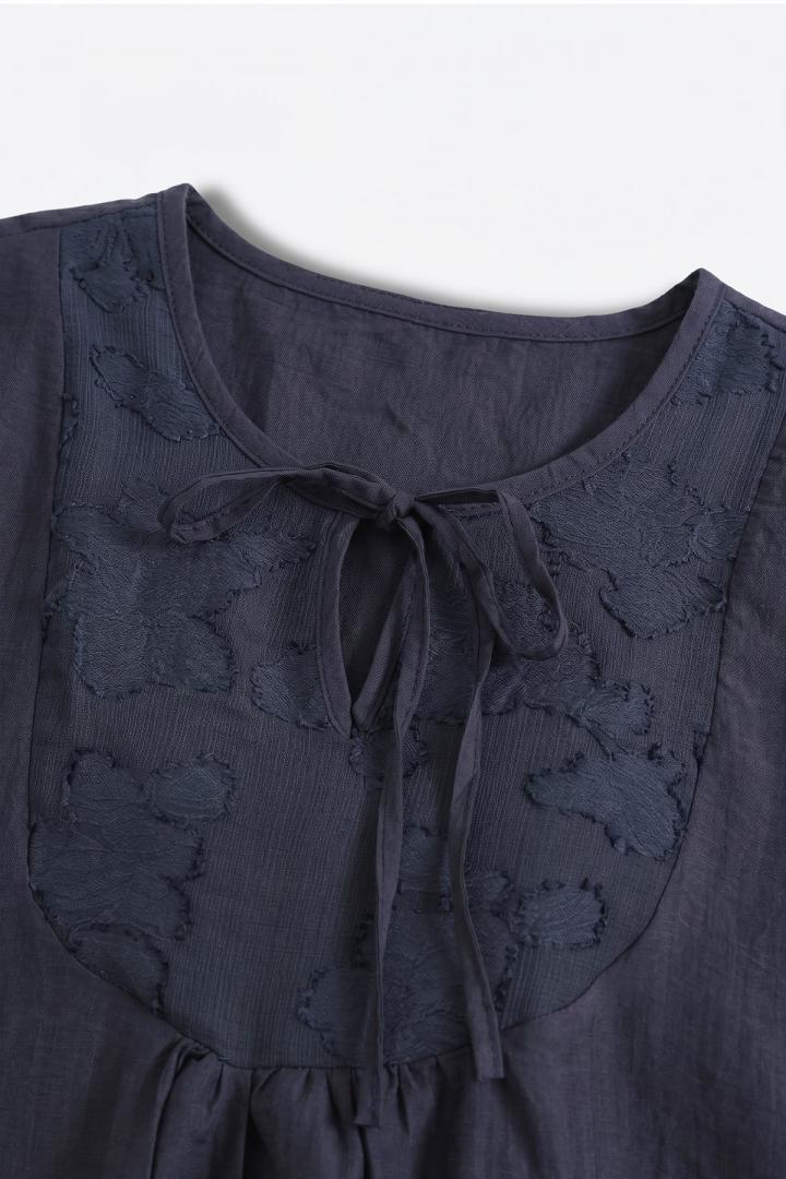Jakar Detaylı Tunik Y0124 - LACİVERT |  