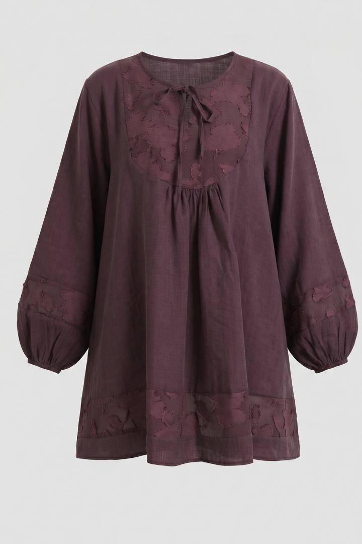 Jakar Detaylı Tunik Y0124 - MÜRDÜM |  