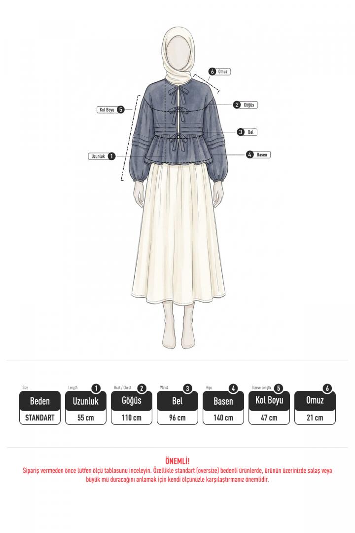 Bağcıklı Etek Üstü Kimono Y0126 - LACİVERT |  