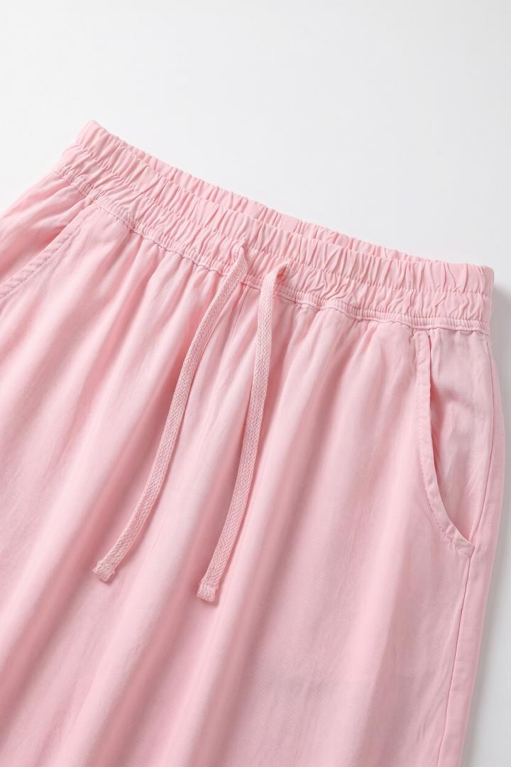 Çift Cepli Etek 31292 - AÇIK PEMBE |  