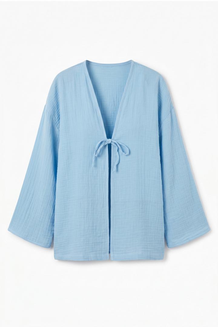 Lina Kimono 43434 - BEBE MAVİSİ |  