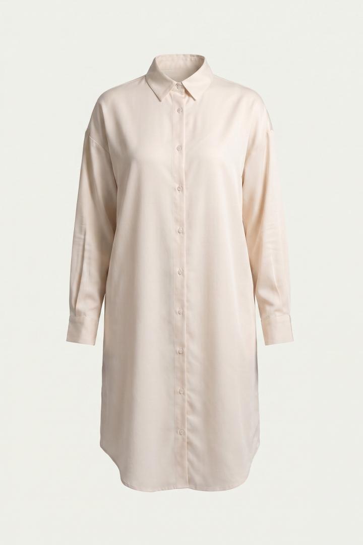 Basic Klasik Uzun Tunik 4061 - BEJ |  
