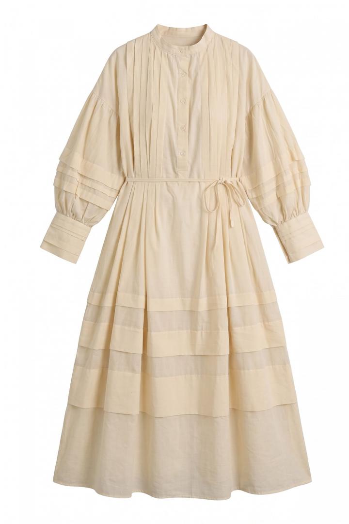 Vual Pile Elbise 255037 - BEJ |  