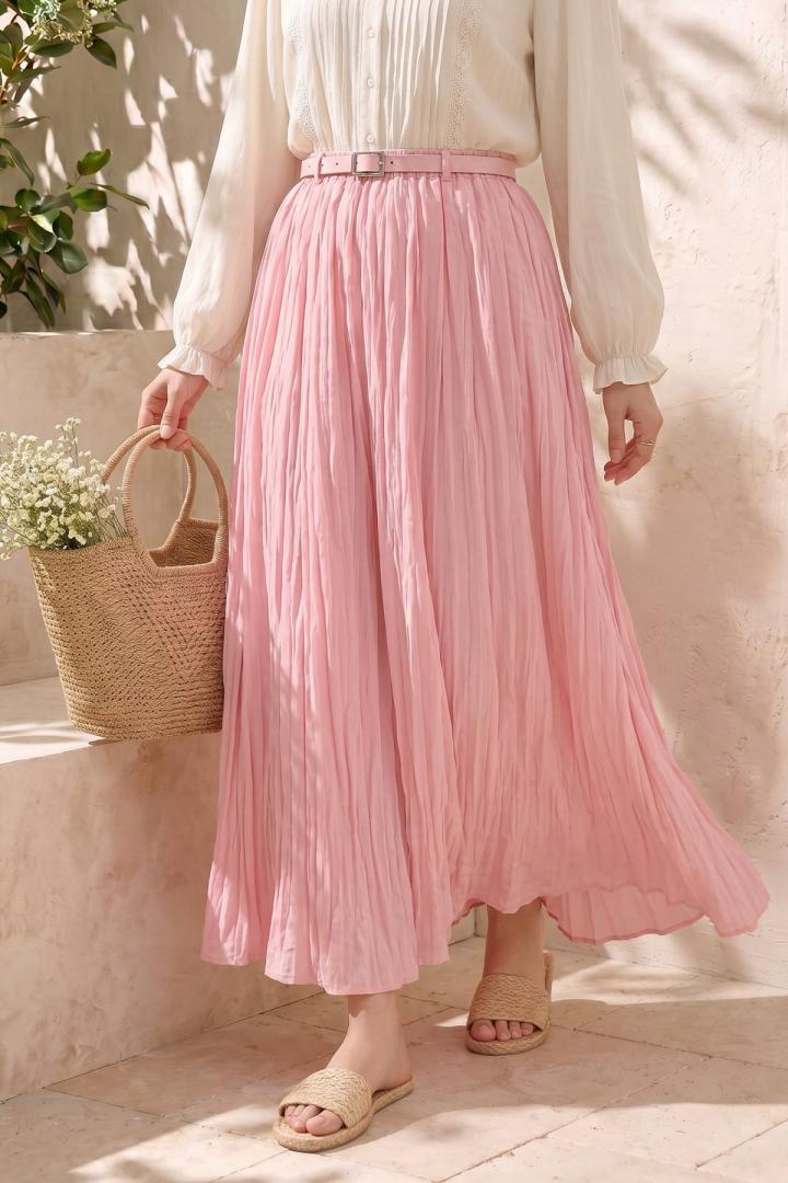 Astarlı Kraş Etek 260148 - PEMBE |  