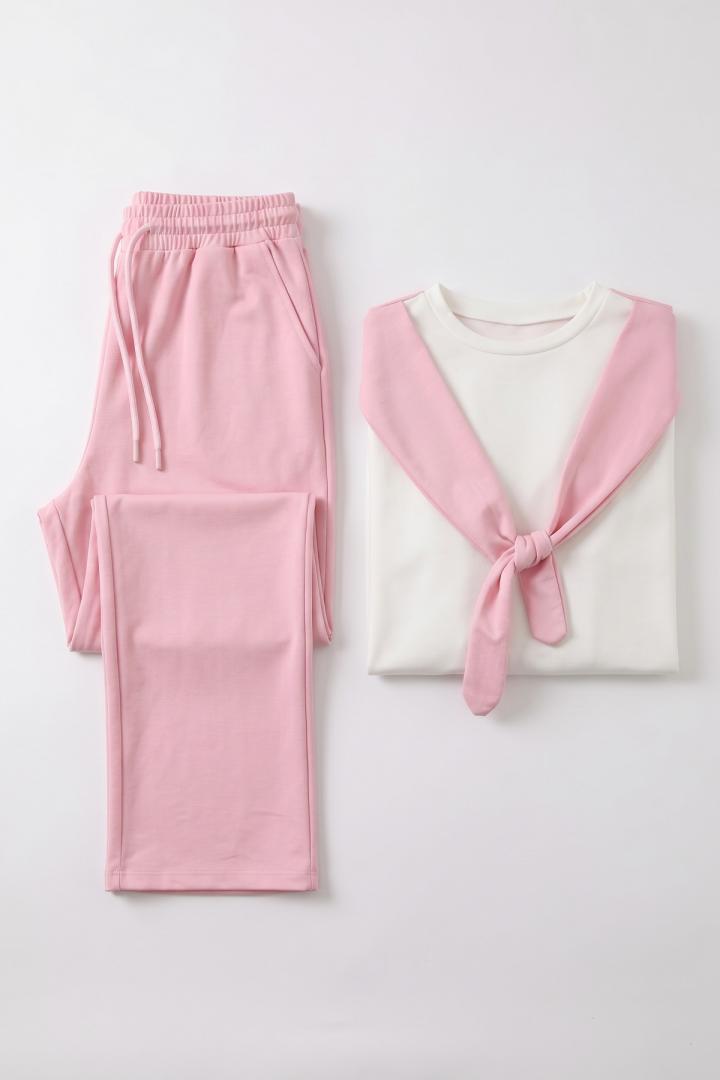 Drape Duo Takım 263006 - AÇIK PEMBE |  