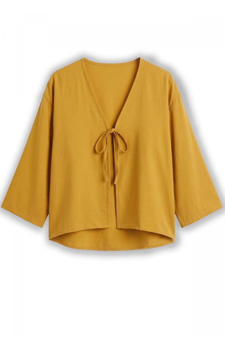 İp Bağcıklı Kimono 2362 - HARDAL | Salih Çelebi 