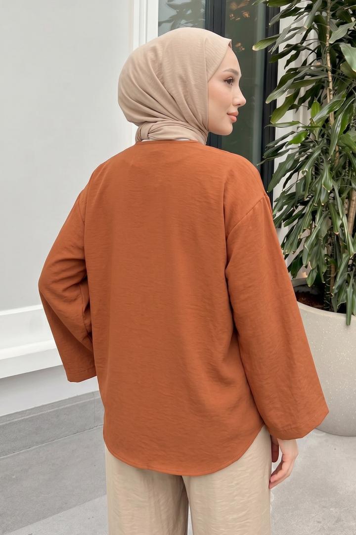 İp Bağcıklı Kimono 2362 - TABA |  