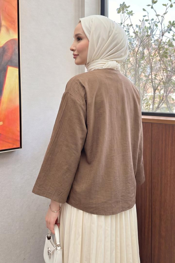 Lora Kimono 2351 - CAMEL | Salih Çelebi 