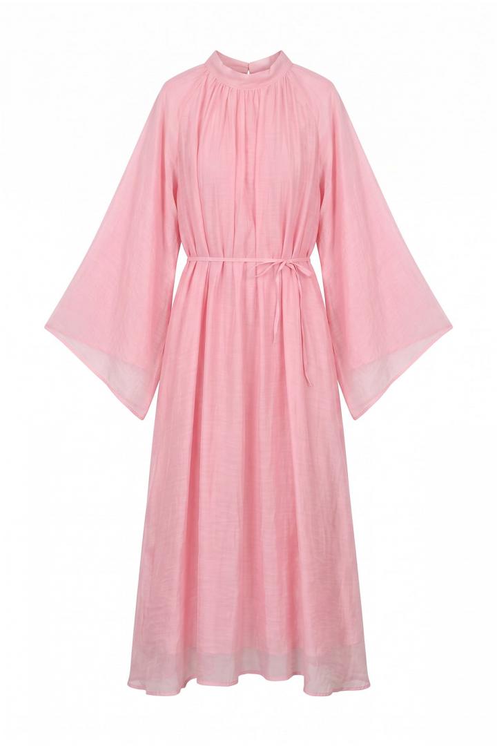 Reglan Kol Elbise Y0159 - PEMBE |  