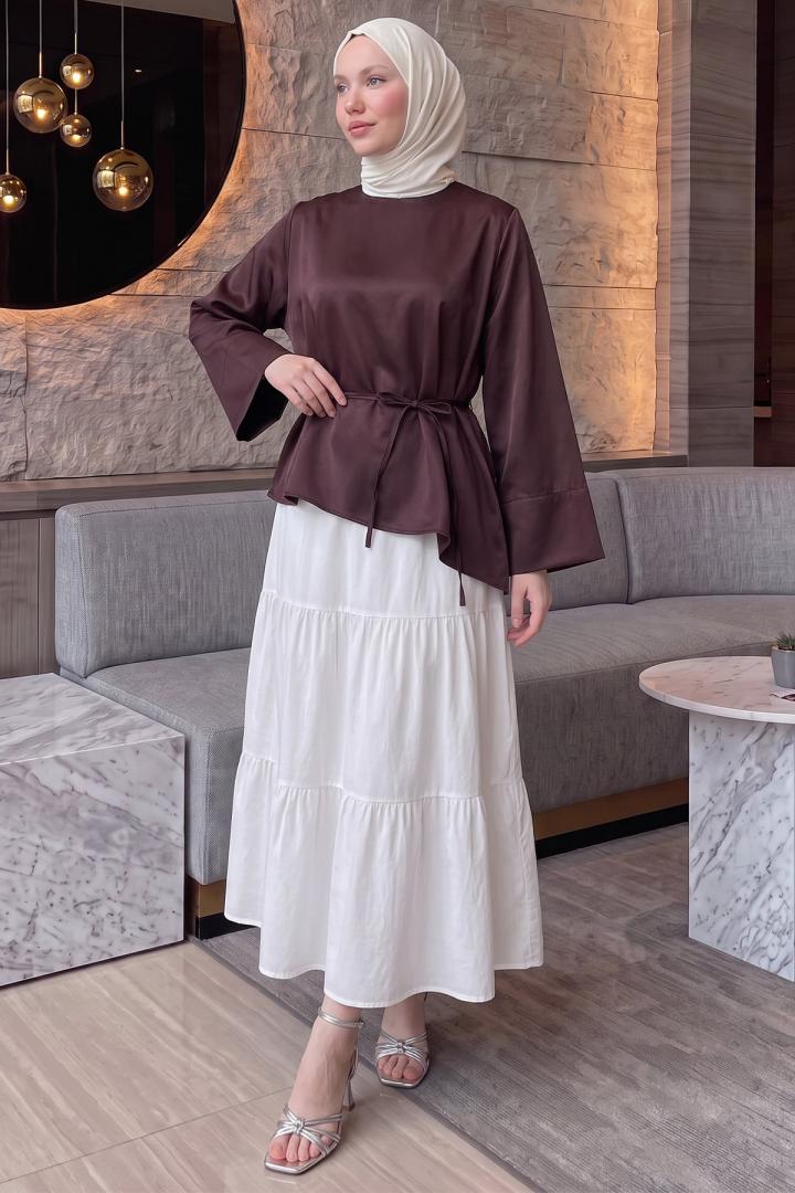 Verev Kesim Bluz Y0160 - MÜRDÜM |  