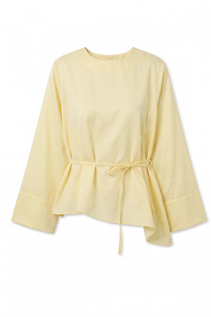 Verev Kesim Bluz Y0160 - SARI |  