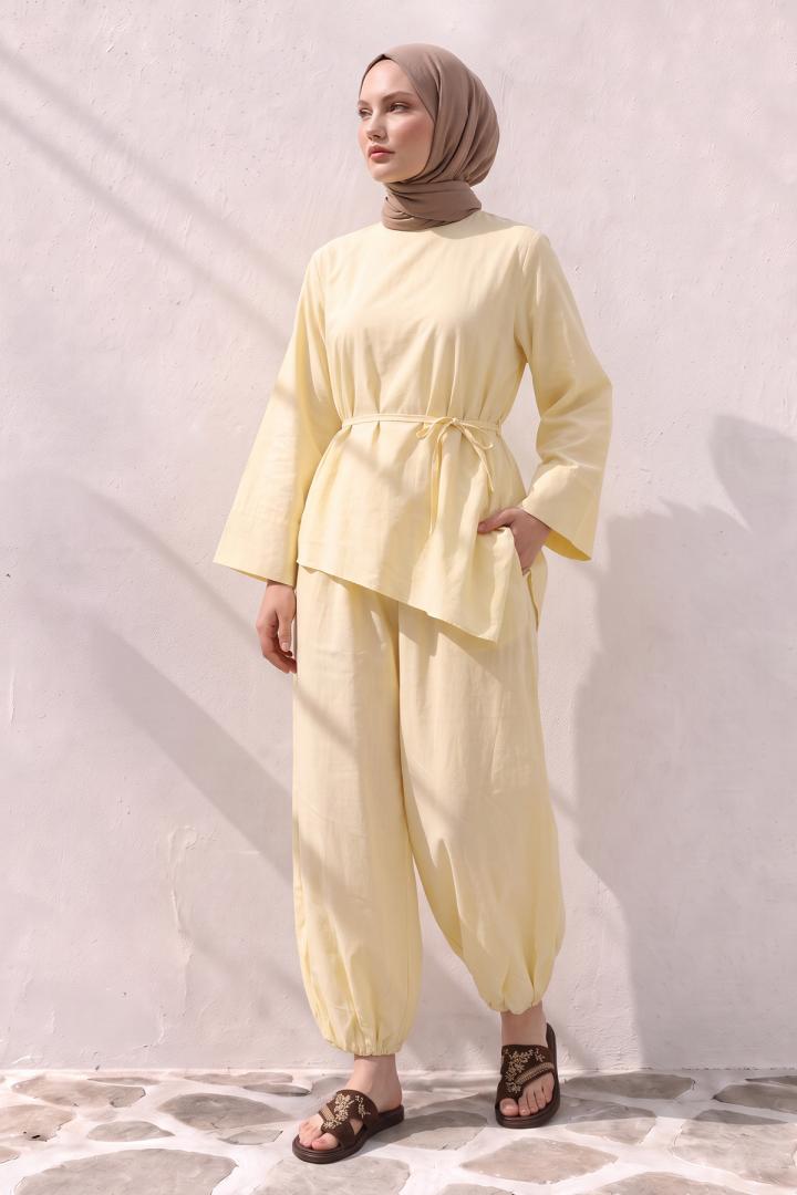 Asimetrik Vual Takım Y0161 - SARI |  