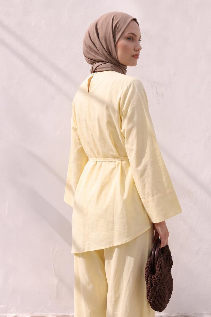 Asimetrik Vual Takım Y0161 - SARI |  