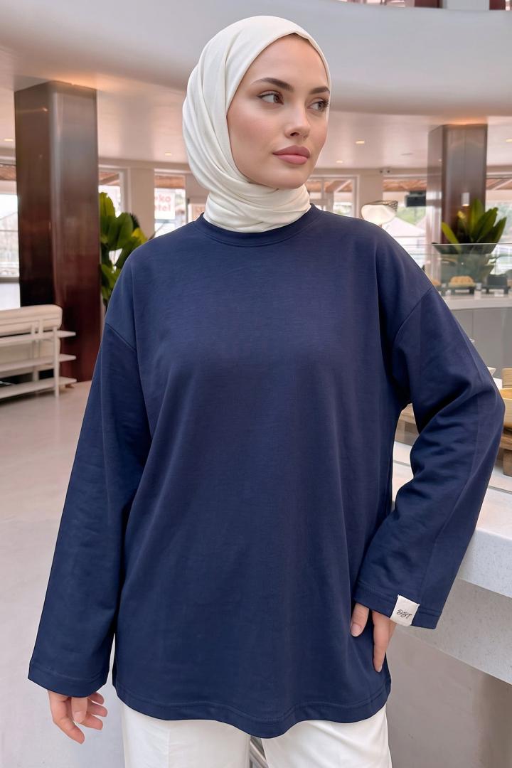 Basic Tunik 27134 - LACİVERT | Salih Çelebi 