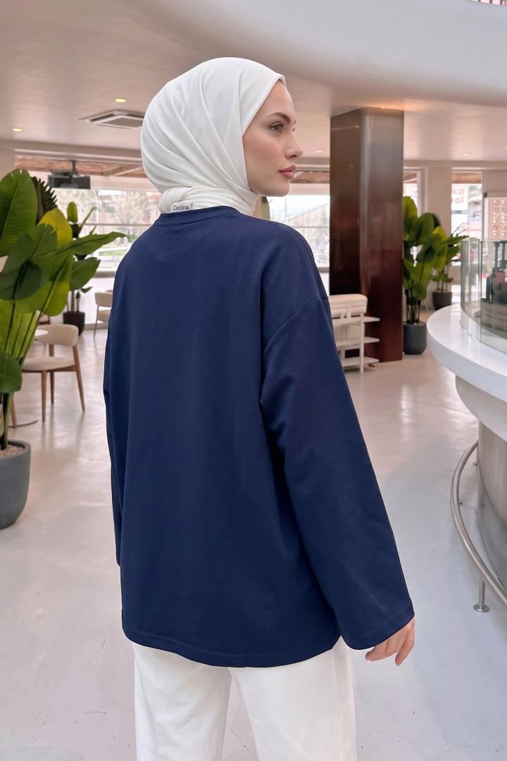 Basic Tunik 27134 - LACİVERT | Salih Çelebi 