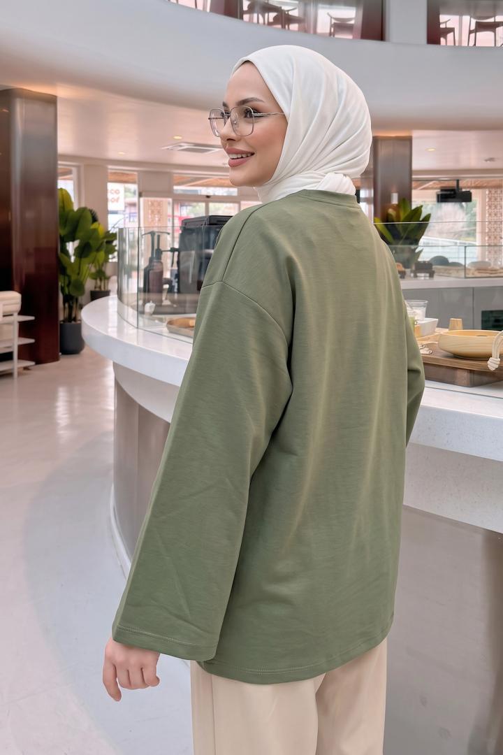 Basic Tunik 27134 - HAKİ | Salih Çelebi 