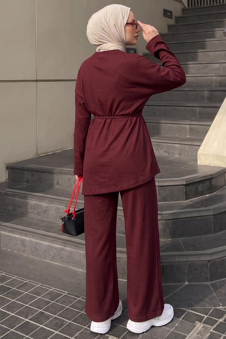 Asimetrik Oysho Takım 272007 - BORDO | Salih Çelebi 