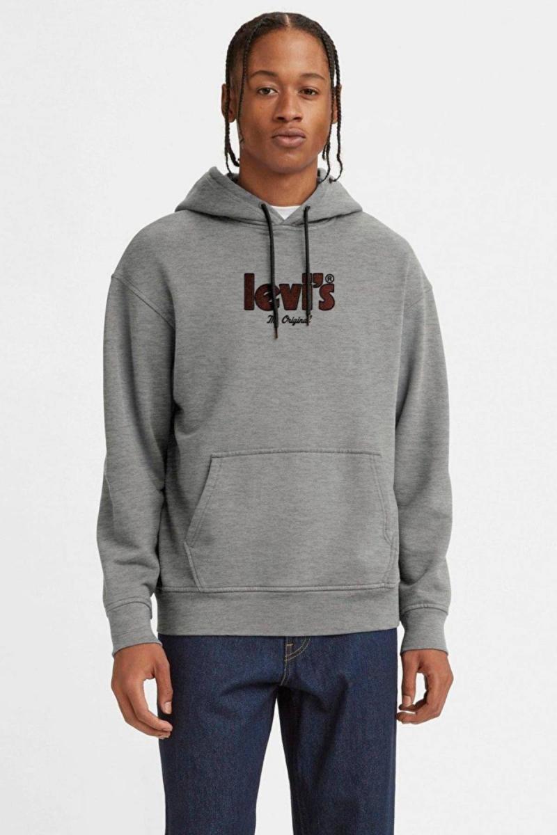 Levi's gray hoodie deals